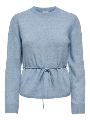 JDYELSA LIFE L/S ON TIE WAIST PULLOV KNT