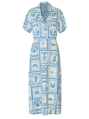 OBJVIMA S/S MIDI DRESS 144 DIV