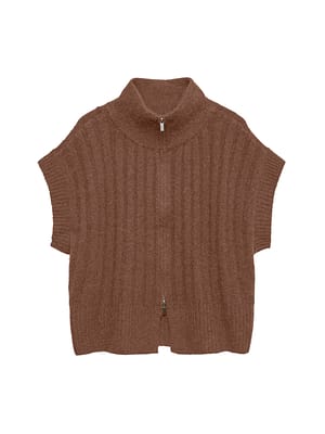 VMBANG RIB SL HIGHNECK ZIPPER VEST NOOS