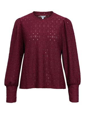 OBJLAILA L/S RE TOP NOOS