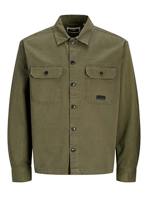 JCOBEN CLASSIC FUSION BADGE OVERSHIRT