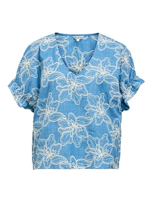 OBJDARLING 2/4 V-NECK TOP 146