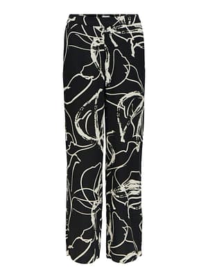 OBJSANNE ALINE WIDE PANT AOP NOOS