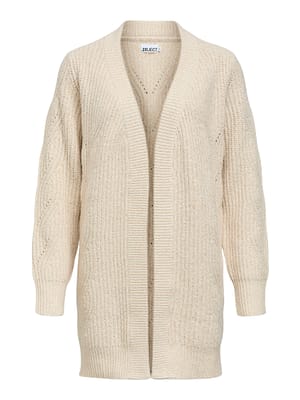 OBJSALLY L/S RE KNIT CARDIGAN NOOS