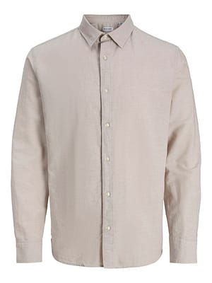JJEBREEZE LINEN BLEND SHIRT L/S SN