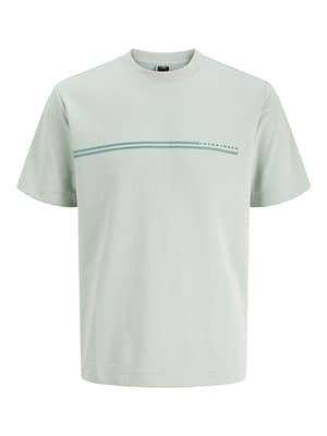 JCOFUSION CHEST BRAND TEE SS CREW NOOS