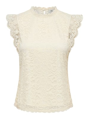 JDYLOTAS S/L LACE TOP JRS NOOS