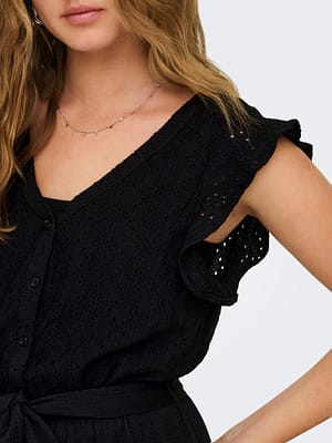 ONLELISA S/L V-NECK JUMPSUIT JRS