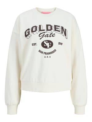 JXMERLE SPRING RLX SHORT LS CREW SWT LN