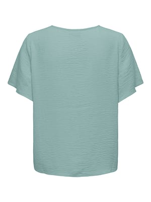 JDYDIVYA LIFE S/S BUTTON TOP WVN DIA