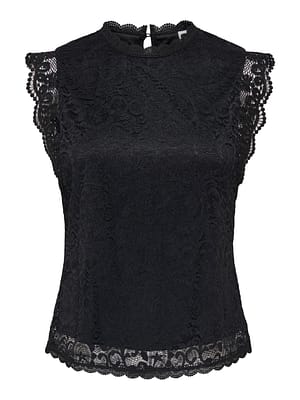 JDYLOTAS S/L LACE TOP JRS NOOS