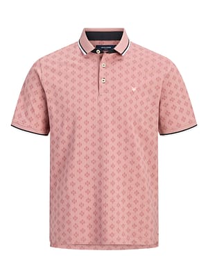 JPRPAULOS PLAY AOP BLU. SS POLO