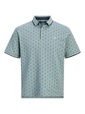 JPRPAULOS PLAY AOP BLU. SS POLO