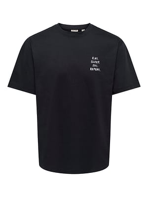 ONSFRED LIFE RLX SS PRINT TEE NOOS