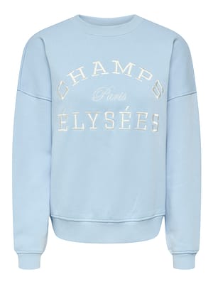 JDYMESA L/S O-NK EMB SWEAT JRS NOOS