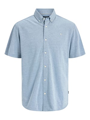 JPRBLUBLAKE PIQUE DETAIL S/S SHIRT