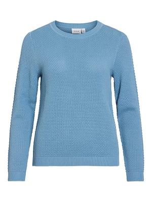 VIDALO O-NECK L/S KNIT TOP- NOOS