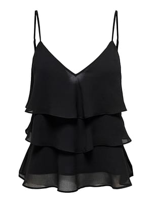 ONLLINN LIFE FLOUNCE SINGLET WVN NOOS