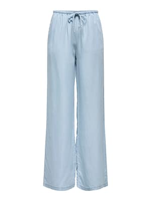 ONLCHARIS LIFE PULL UP TIE PANTS WVN CC