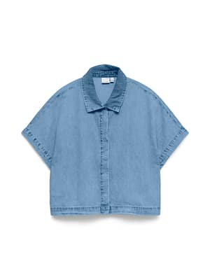 VMINGEBORG SS DENIM SHIRT MIX