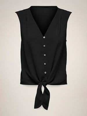 JDYVIOLET LIFE S/L KNOT TOP WVN NOOS
