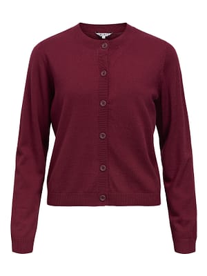 OBJTHESS L/S SHORT CARDIGAN NOOS