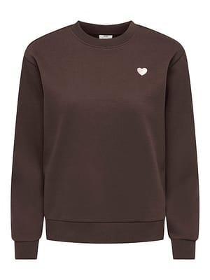 JDYPARIS L/S EMB SWEAT JRS NOOS