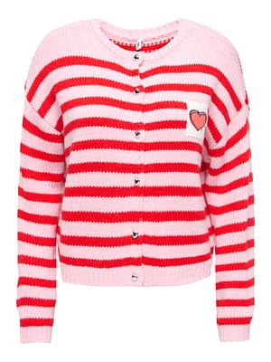 ONLMAILEY LS DETAIL O-NECK CARDI CS KNT