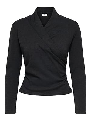 JDYDAZE L/S WRAP TOP JRS