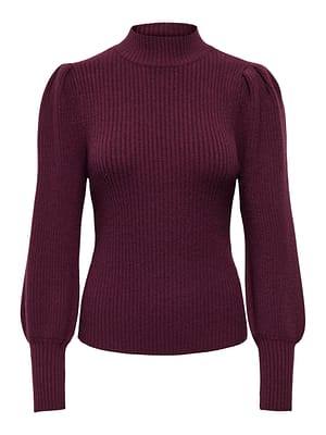ONLKATIA L/S HIGHNECK PULL KNT NOOS