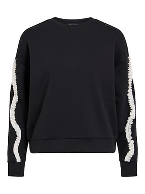 VIREFLECT TAPE O-NECK L/S SWEAT TOP/RC