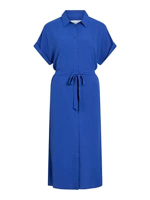 VIJOKA S/S MIDI SHIRT DRESS/LC