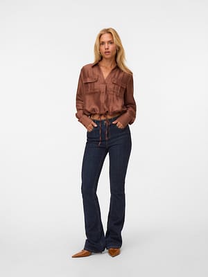 VMTOMA LS TIE SHIRT WVN LCS