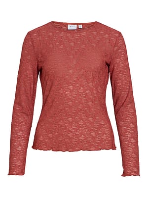 VIFAY O-NECK L/S TOP - NOOS
