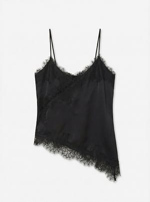 VMNOVI LACE SINGLET WVN NOOS