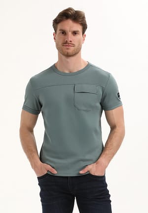 T-shirt Diagonal Interlock