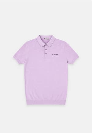 Polo shortsleeve knitted structure