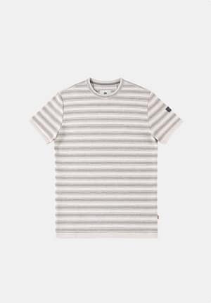 T-shirt jacquard jersey striped