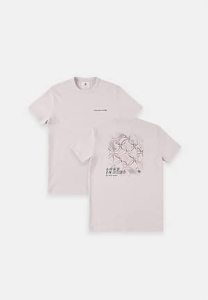 T-shirt interlock heavy backprint