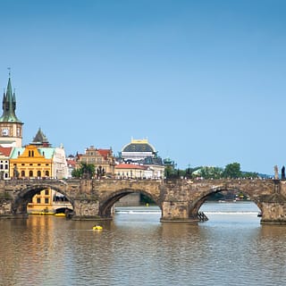 De Keizer Karelbrug in Praag