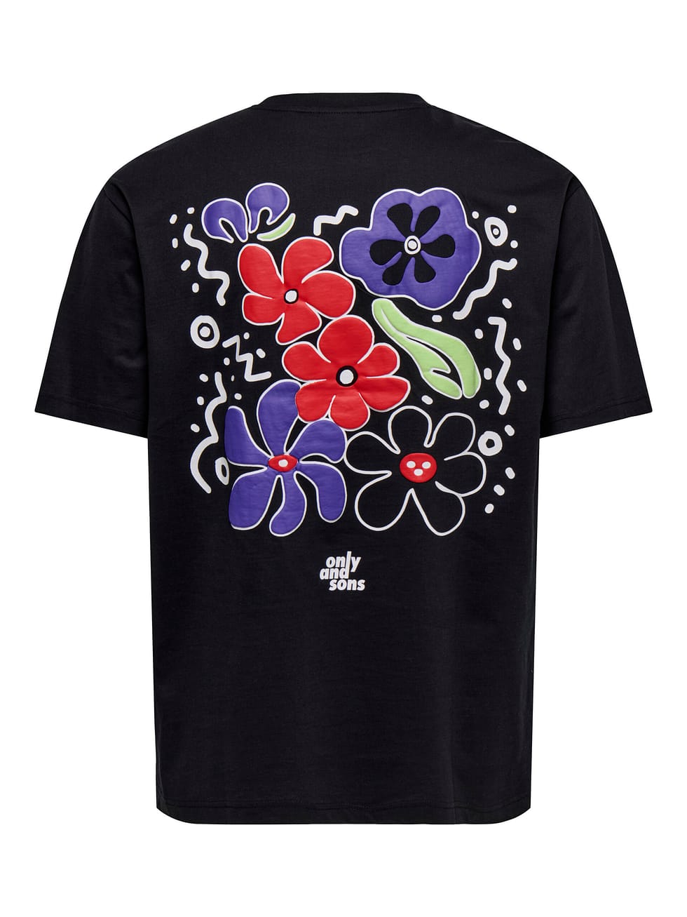 ONSFLEURI LIFE FLOWER RLX SS TEE | Only & Sons | Okay Fashion & Jeans