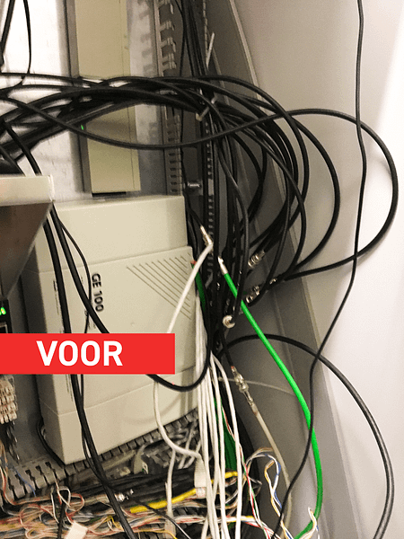 Oude analoog camerasysteem