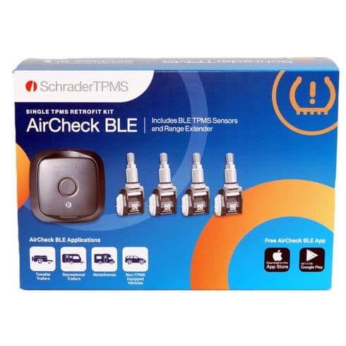 Schrader AirCheck 4 sensoren incl Bluetooth ontvanger