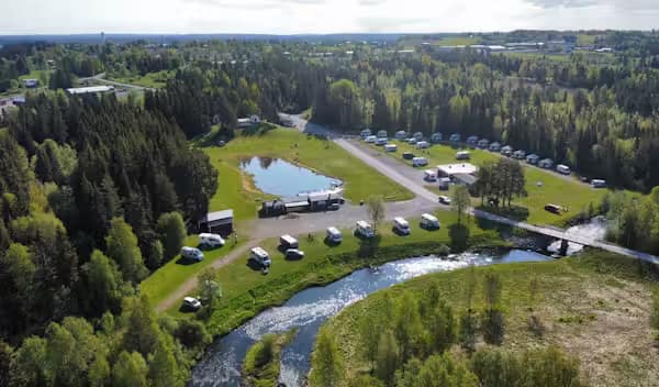 Camp route 45, Hammerstad Zweden 