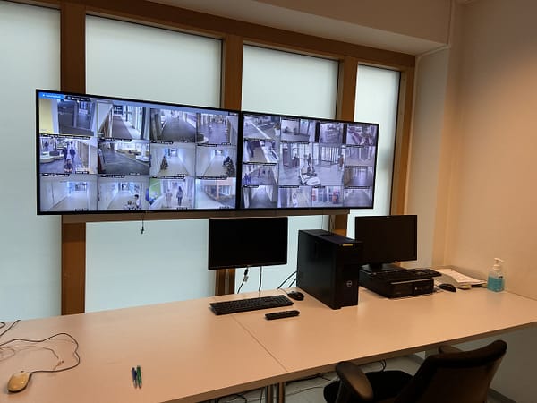 Ombouw beveiligingsruimte