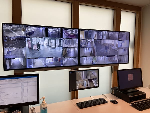 Ombouw beveiligingsruimte