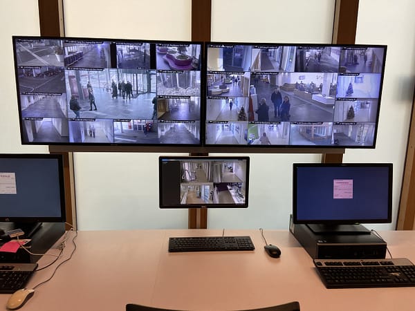 Ombouw beveiligingsruimte