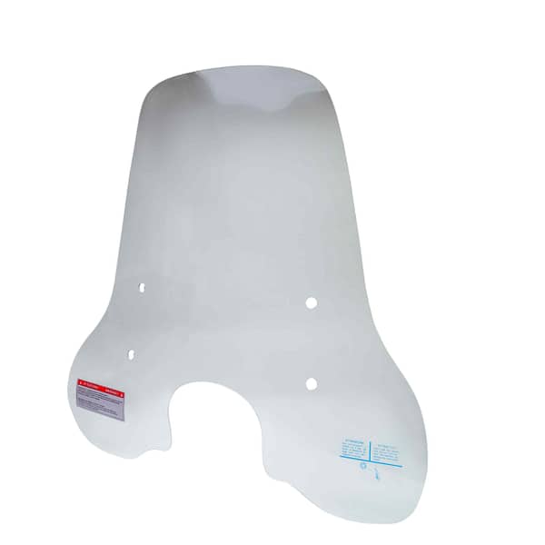 Helder glas compleet met bevestigingsbeugels (universeel)