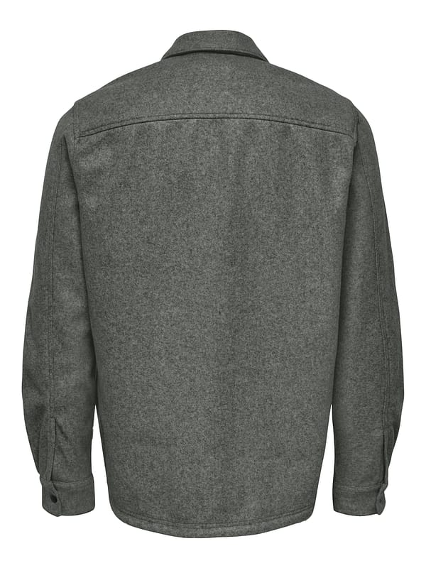 ONSASHOVRWOOLENLOOKPKTLSSHIRT