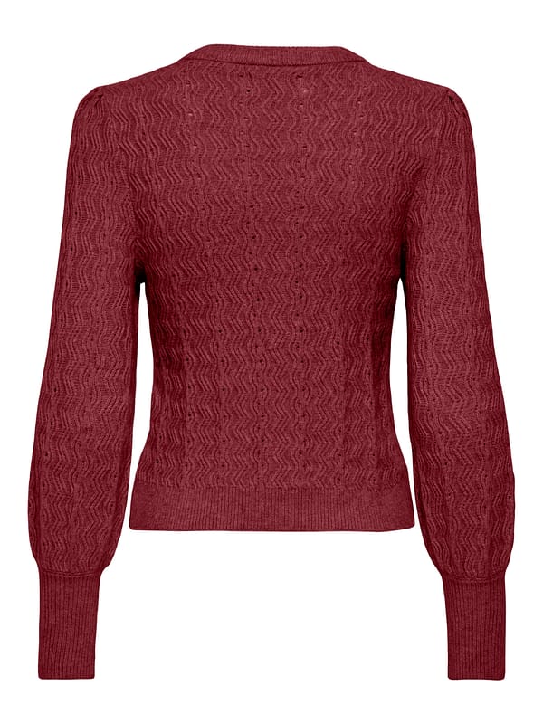 ONLKATIA LS STRUC PUFF ONECK CC KNT